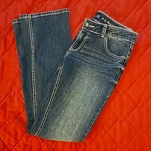 Apt 9 baby boot leg jeans size 4